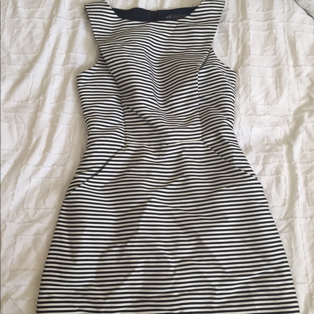 Armani Exchange Stripped Dress